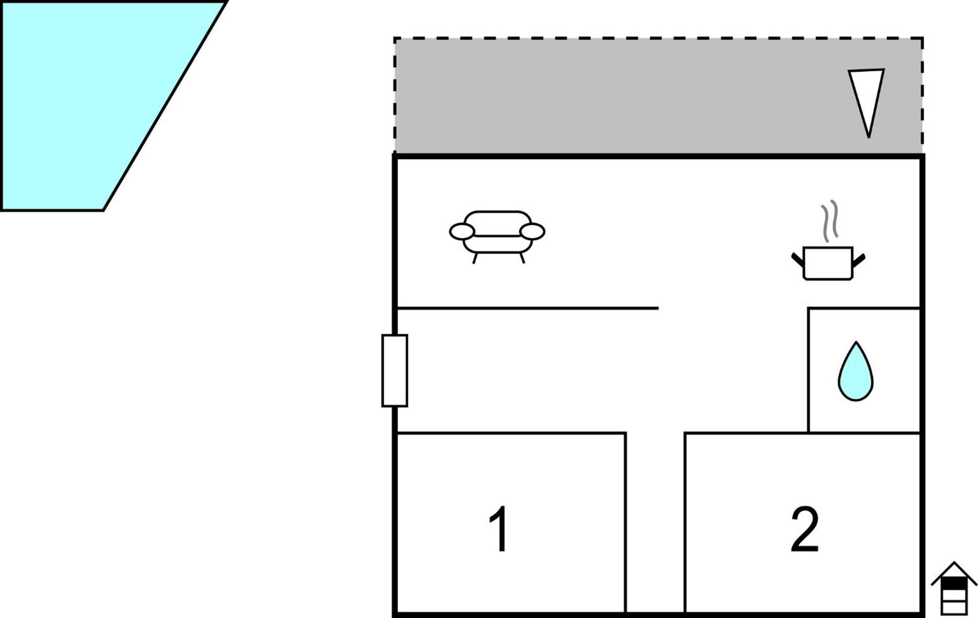 2 Bedroom Amazing Apartment In 里耶卡 外观 照片